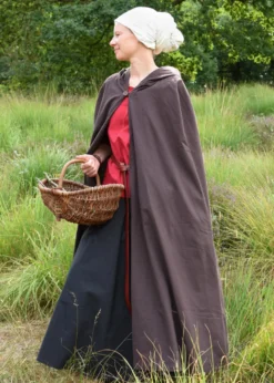 Mittelalter-Umhang Burkhard, Unisex, versch. Farben