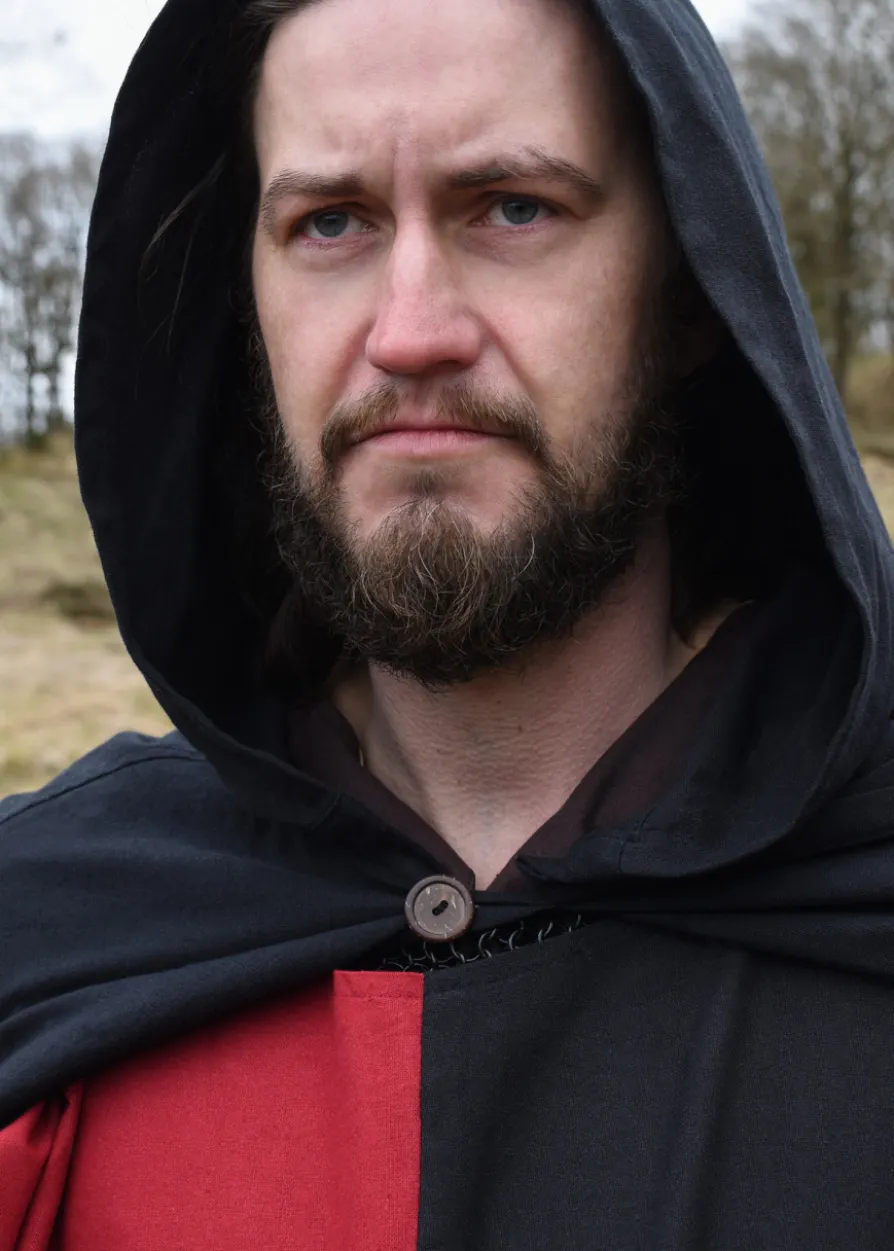 Mittelalter-Umhang Burkhard, Unisex, versch. Farben