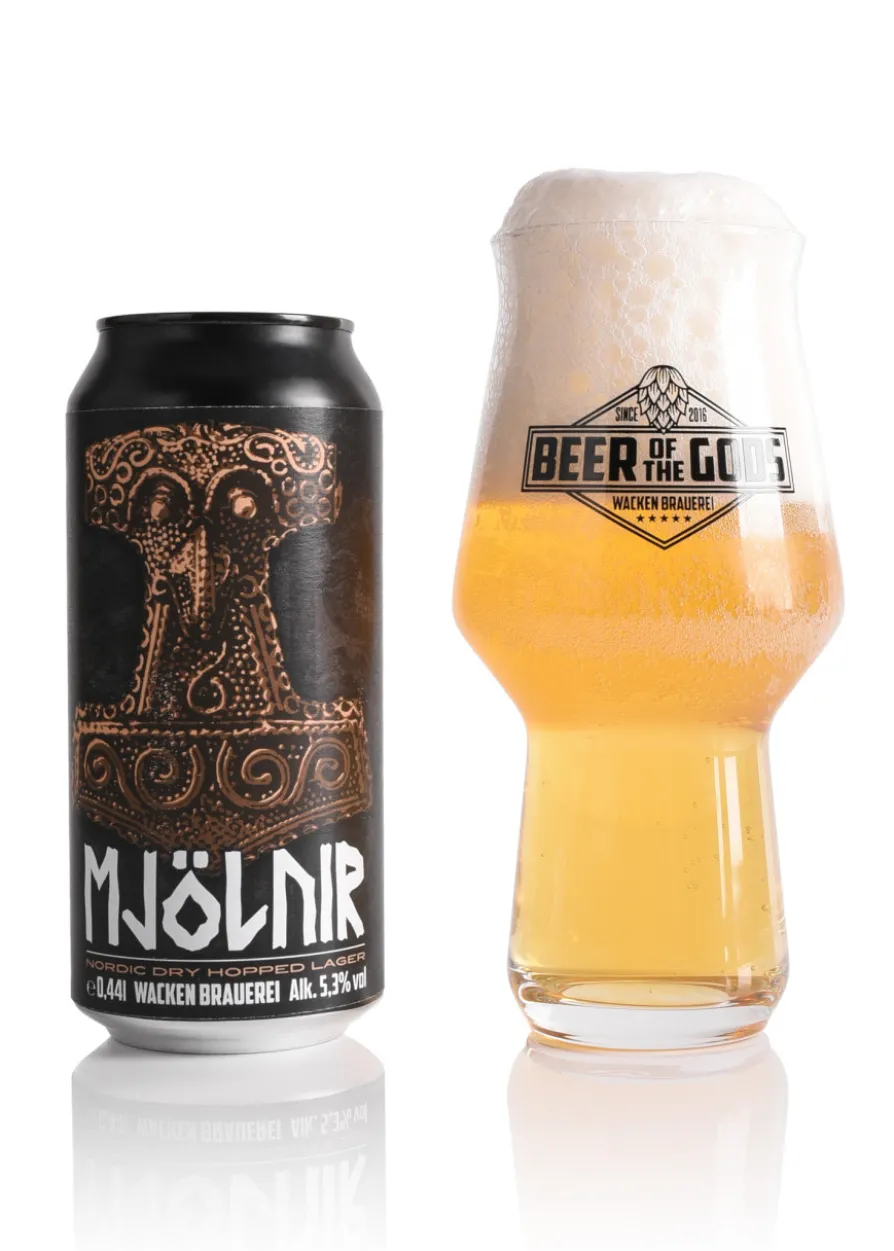 Mjölnir - Nordic Lager, 0,44l Dose - Wacken Brauerei