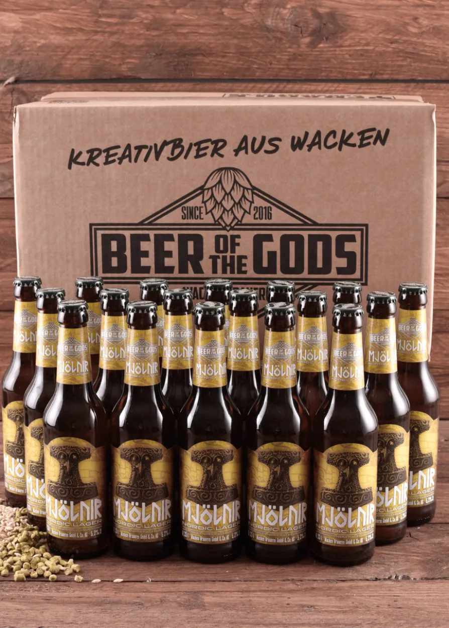 Mjölnir - Nordic Lager, 0,33l Flasche - Wacken Brauerei