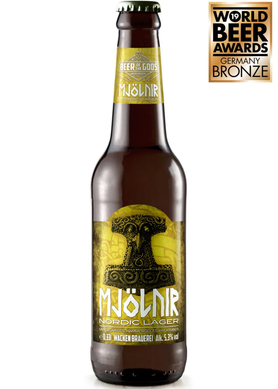 Mjölnir - Nordic Lager, 0,33l Flasche - Wacken Brauerei