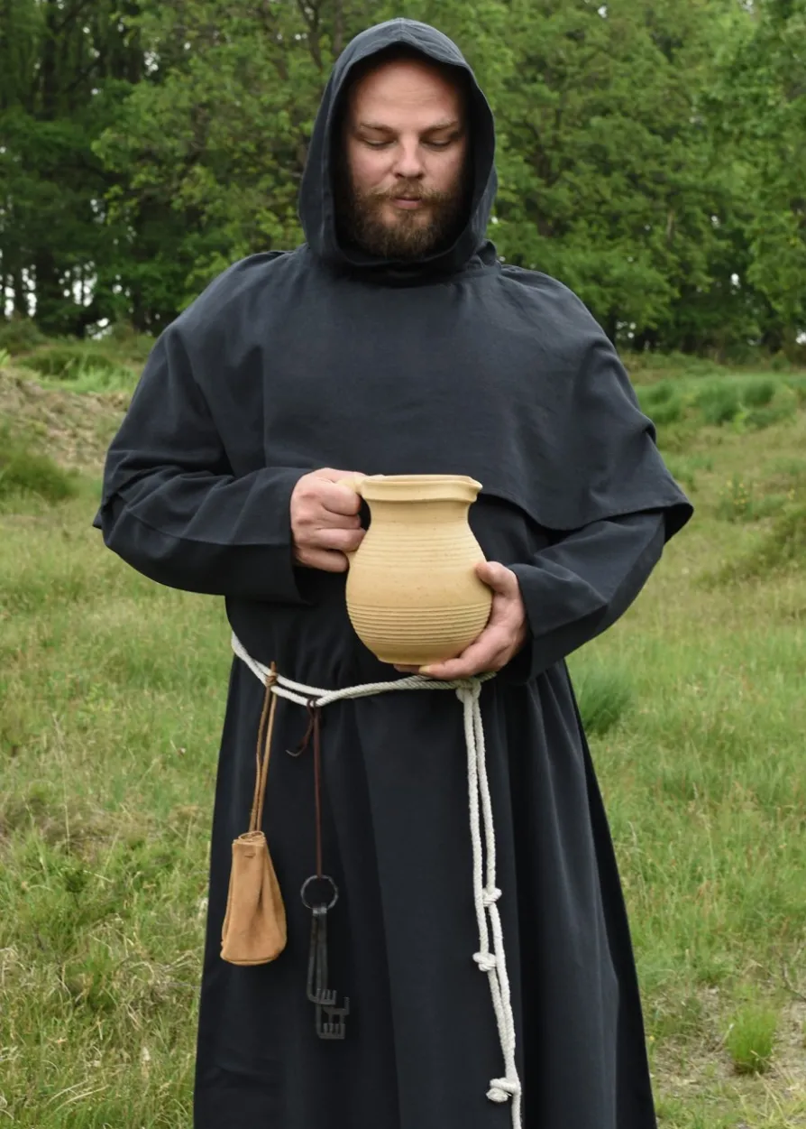 Mönchskutte Benedikt, schwarz