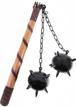 Morgenstern mit 2 Kugeln