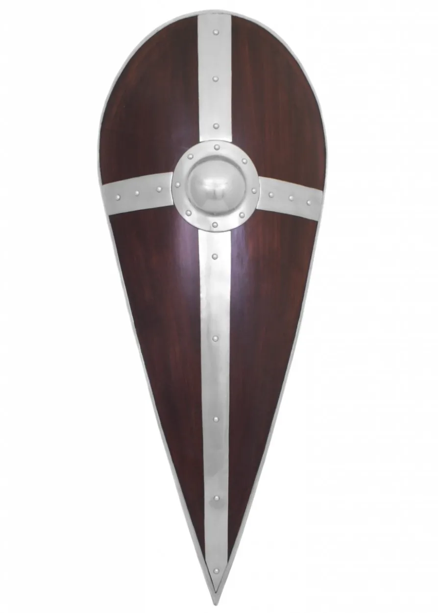 Normannenschild mit Kreuz