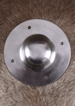 Normannischer Schildbuckel, mit Nieten, 2 mm Stahl