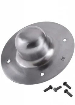 Normannischer Schildbuckel, mit Nieten, 2 mm Stahl