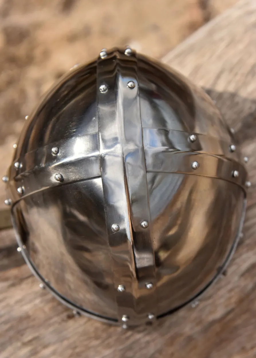 Normannischer Spangenhelm, 2 mm Stahl