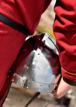 Normannischer Spangenhelm, 2 mm Stahl