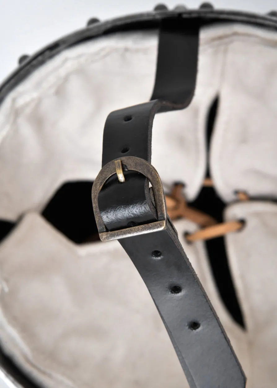 Normannischer Spangenhelm, 2 mm Stahl