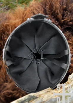 Normannischer Spangenhelm mit Nasal, 2 mm Stahl
