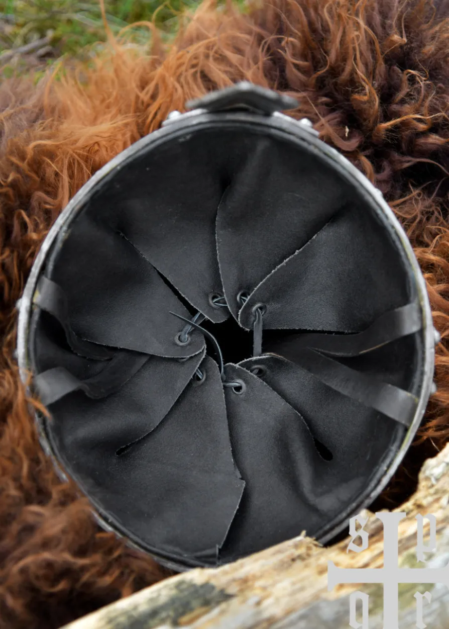 Normannischer Spangenhelm mit Nasal, 2 mm Stahl