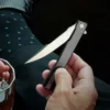 Ocaso Knives SOLSTICE, Harpoon, Karbon, satiniert, Taschenmesser