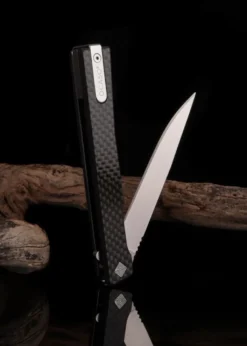 Ocaso Knives SOLSTICE, Karbon, satiniert, Taschenmesser