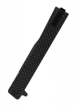 Ocaso Knives SOLSTICE, Wharncliffe, Karbon, schwarz, Taschenmesser