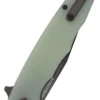 Ocaso Knives STRATEGY, Jade G10 & schwarzem PVD, Taschenmesser