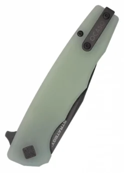 Ocaso Knives STRATEGY, Jade G10 & schwarzem PVD, Taschenmesser