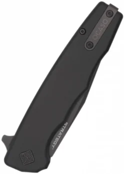 Ocaso Knives STRATEGY, schwarz, Aluminium, Taschenmesser