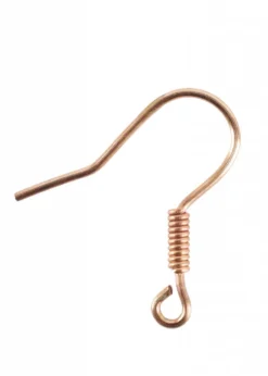 Ohrring-Haken aus Messing, Paar
