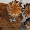 Ohrstecker aus Silber - Triskele, Paar