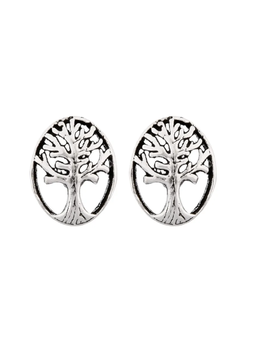 Ohrstecker aus Silber - Yggdrasil, Paar