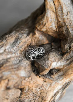 Ohrstecker aus Silber - Yggdrasil, Paar