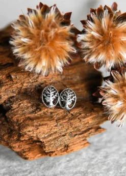 Ohrstecker aus Silber - Yggdrasil, Paar
