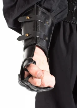 Panzerhandschuh aus Leder, Rechte Hand