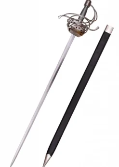 Pappenheimer Korbrapier mit drahtumwickeltem Griff, 104 cm