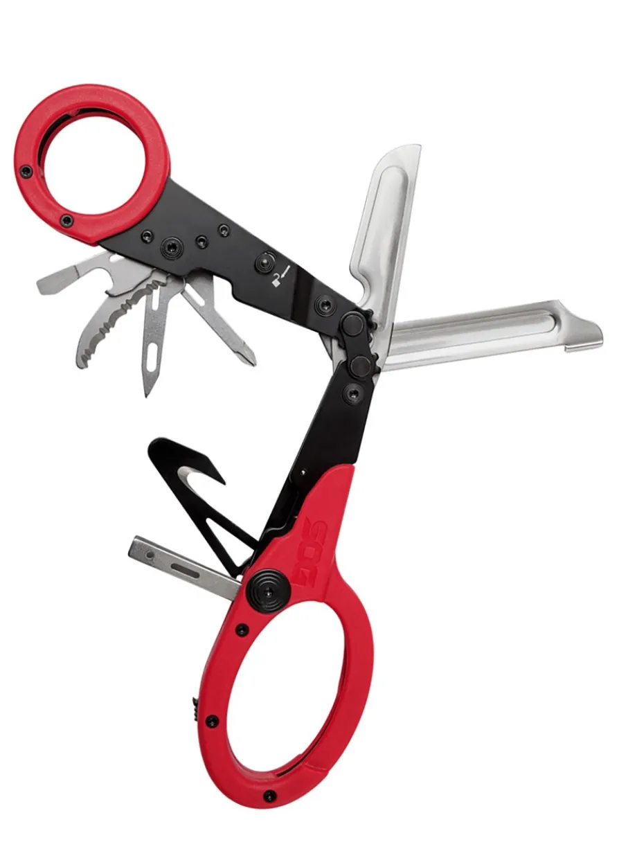 Parashears, Rettungsschere, rot, SOG