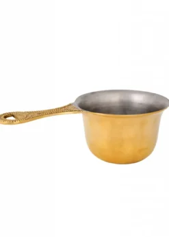 Patera, römische Lagerpfanne, verzinntes Messing