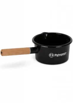 Petromax Emaille Stieltopf schwarz 1 Liter