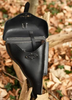 P38 Holster Pistolenholster Pistole Wehrmacht Weltkrieg WWII, schwarz
