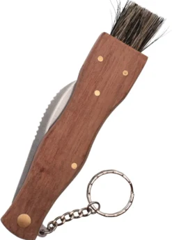 Pilz-Taschenmesser mit Bürste