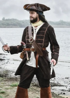 Piraten-Dreispitz, schwarz, versch. Größen