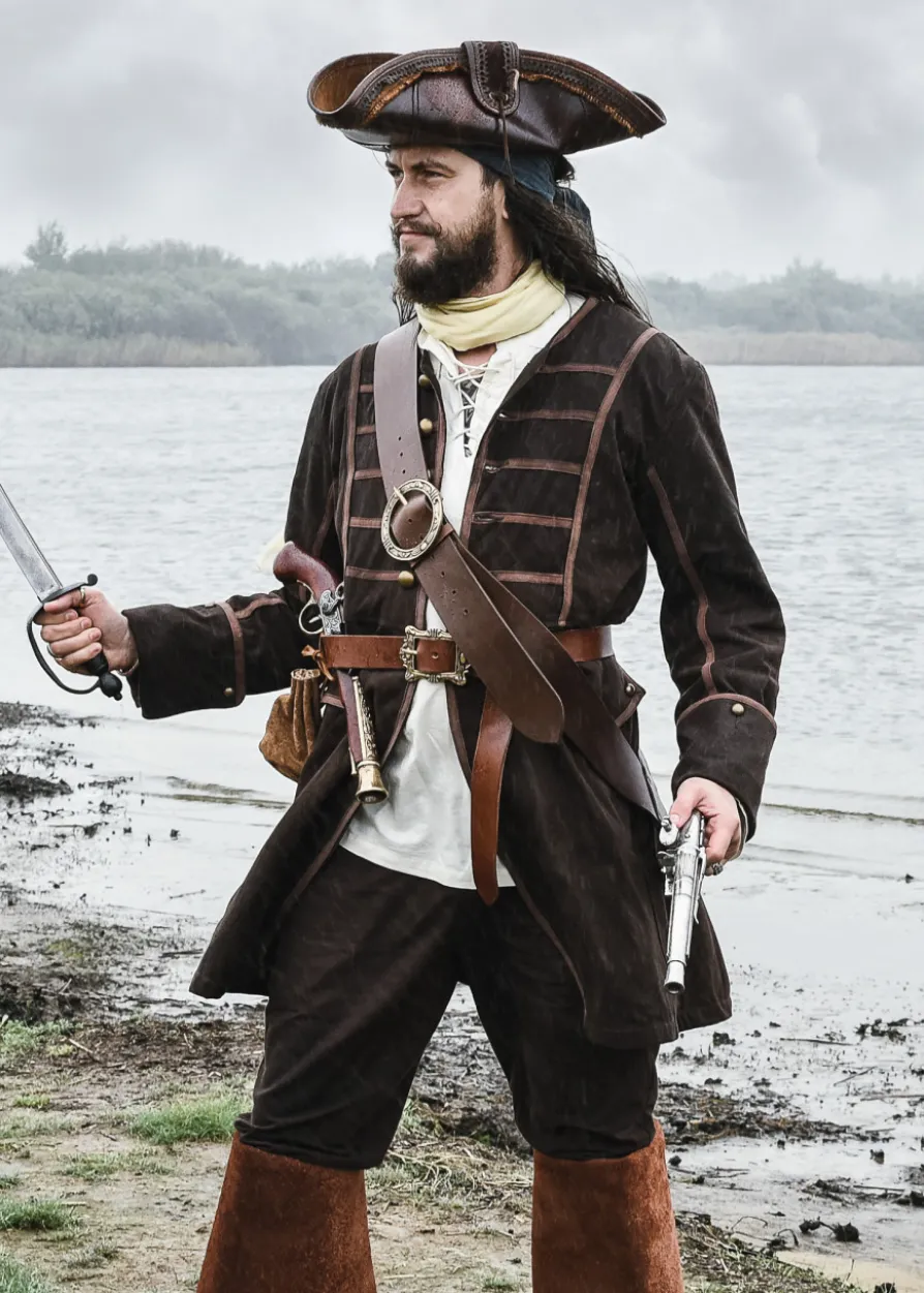 Piraten-Quergurt mit Runder Schnalle