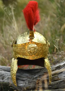 Prunkhelm der römischen Prätorianer-Garde, Messing