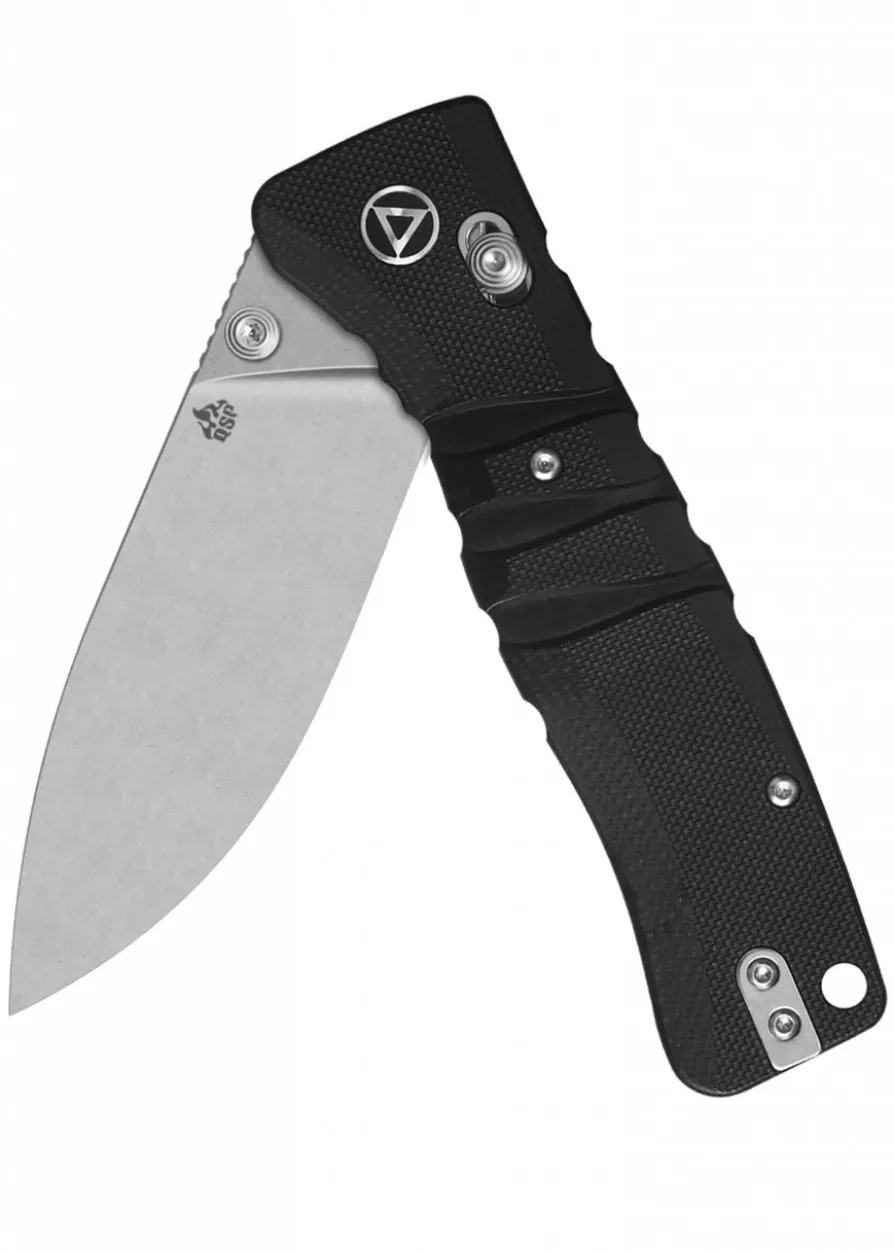 QSP RIPLEY STONEWASHED, schwarz, Taschenmesser