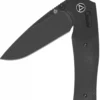 QSP VAULT BLACK STONEWASHED, Taschenmesser