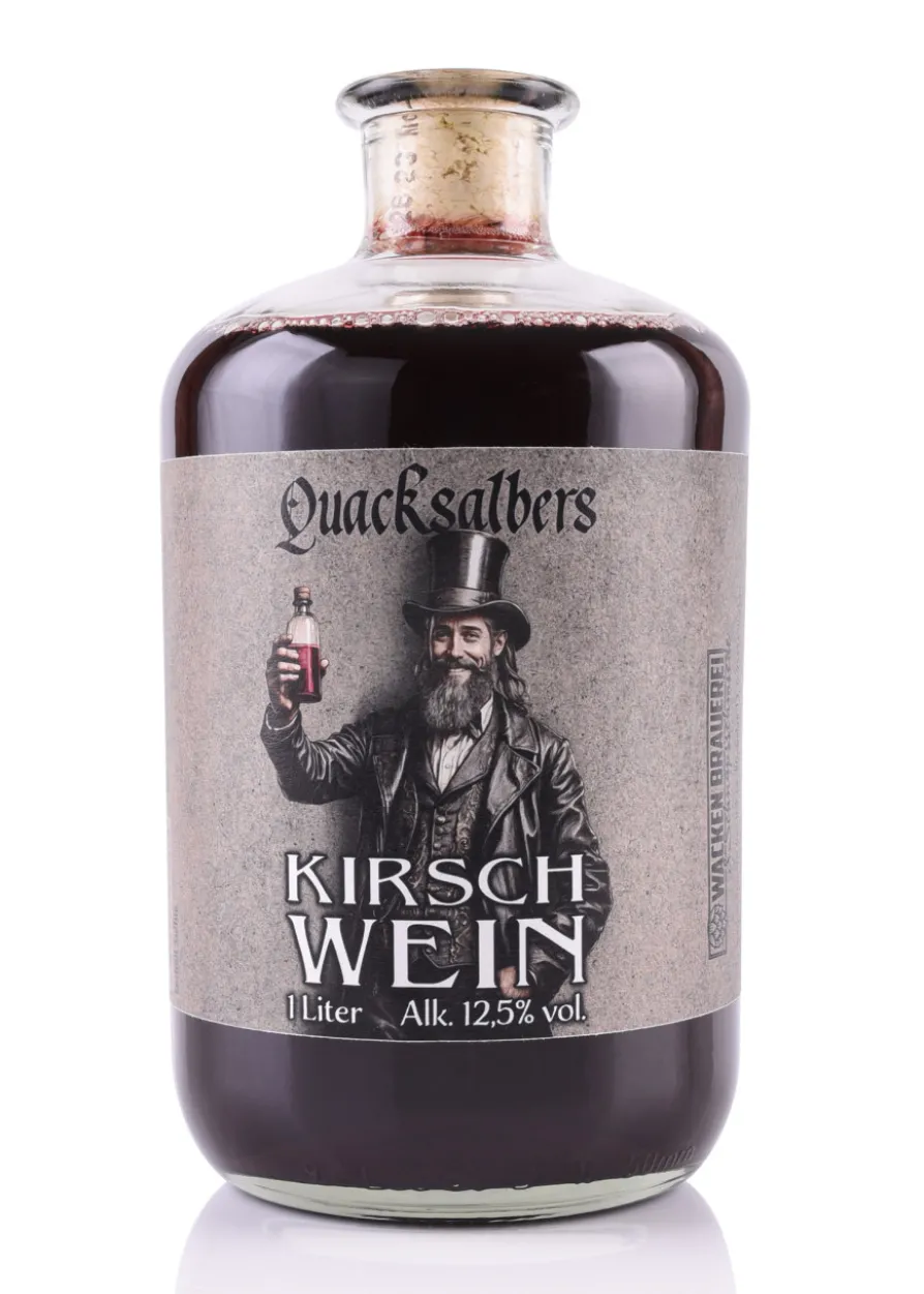 Quacksalbers Kirschwein, 1l, 12,5% vol. Alk.