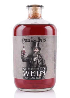Quacksalbers Schlehenwein, 1l, 12,5% vol. Alk.