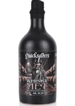 Quacksalbers Whisky Met, Holzfassgelagert, 0,5l, 16,3% vol. Alk.