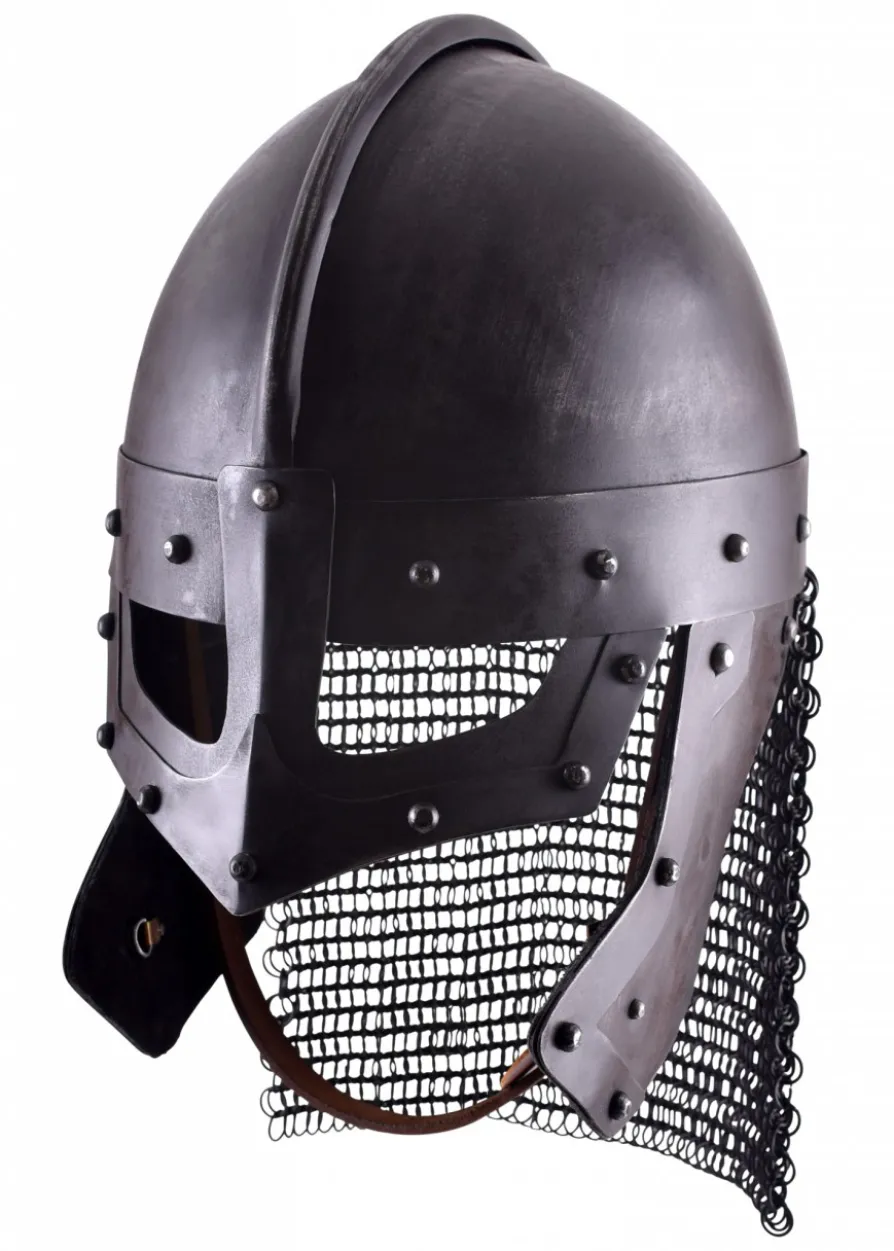 Raven Helm, brüniert