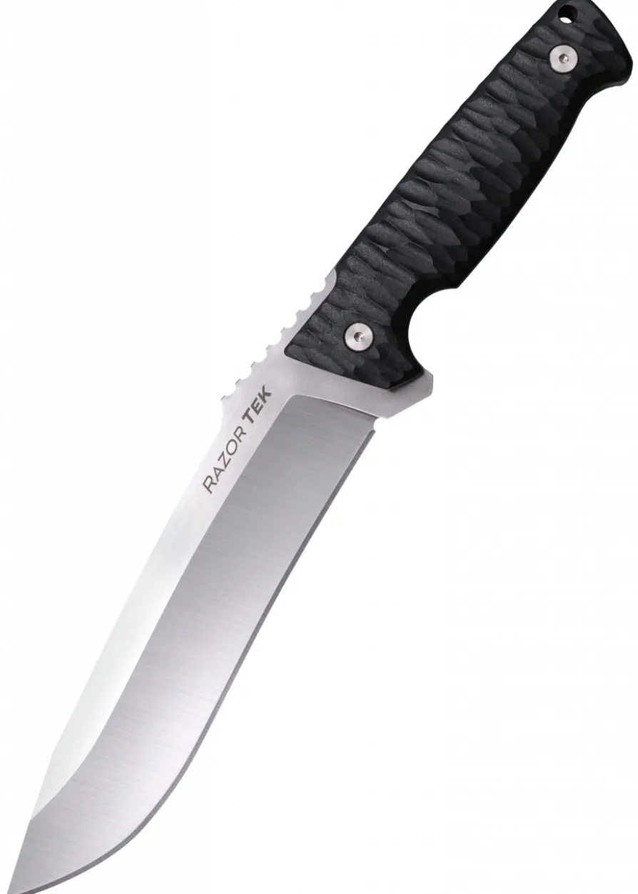 Razor Tek, Feststehendes Messer, 6,5-Zoll-Klinge, 5 mm stark, Cold Steel