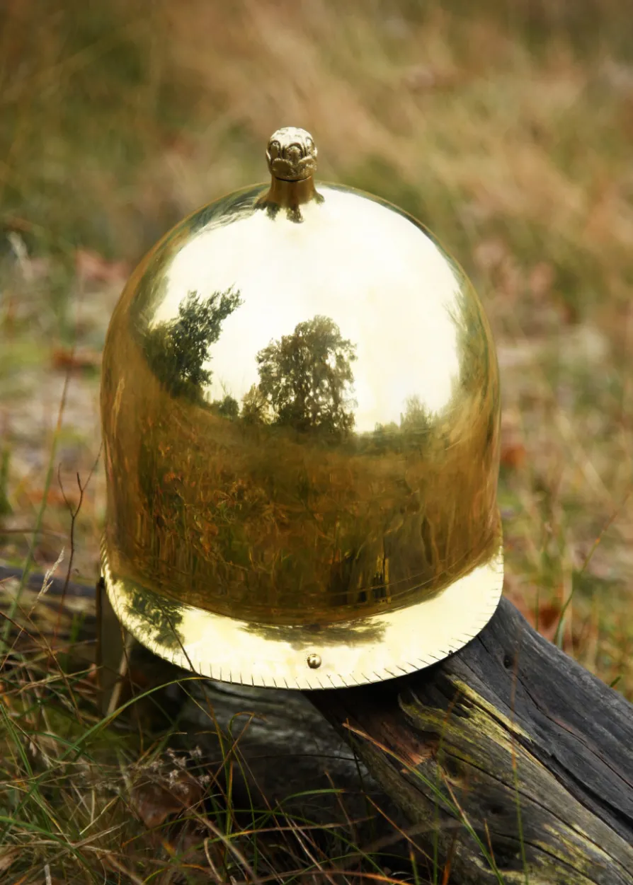 Republikanischer Montefortino-Helm, Messing, ca. 1,2 mm