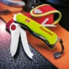 RescueTool Einhänder Wellensch., gelb nachleuchtend, Nylon-Etui