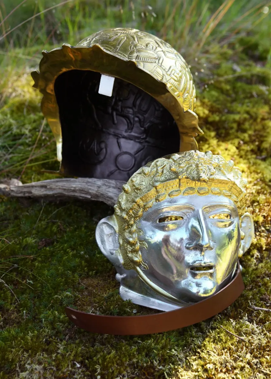 Ribchester Kavalleriehelm, Messing und Stahl