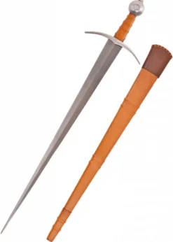 Ritterschwert Comte de Nieuwerkerke mit Scheide, 14. Jh