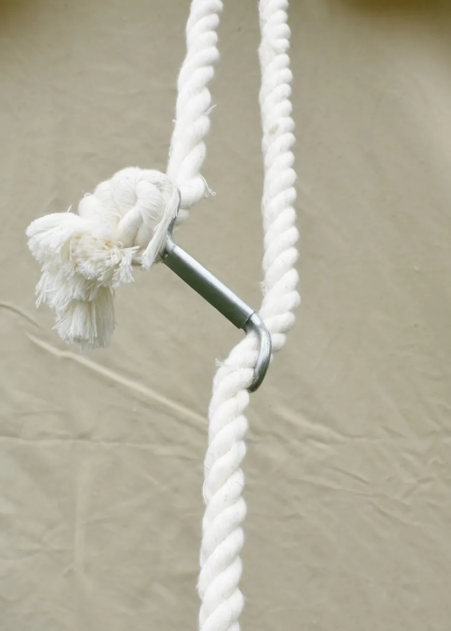 Ritterzelt Herold, 6 x 6 m, 425 gsm, naturfarben