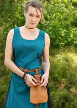 Ärmelloses Überkleid Jarle, Trägerkleid, petrol/dunkelblau