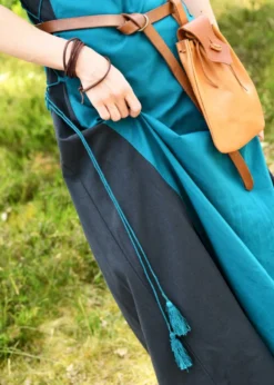 Ärmelloses Überkleid Jarle, Trägerkleid, petrol/dunkelblau